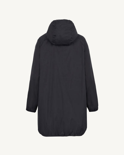 Imperméable long doublé polaire Noir Glendale Polar