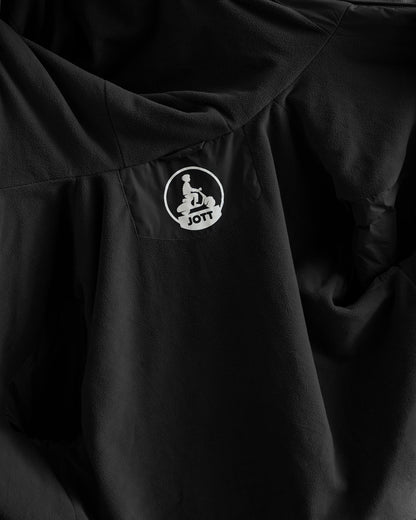 Imperméable long doublé polaire Noir Oban Polar