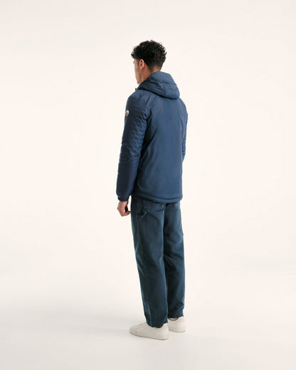 Doudoune ultralégère réversibles Marine/Beige Chicago 2.0