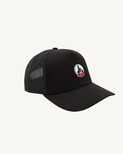 Casquette bicolore à filet Noir Sail