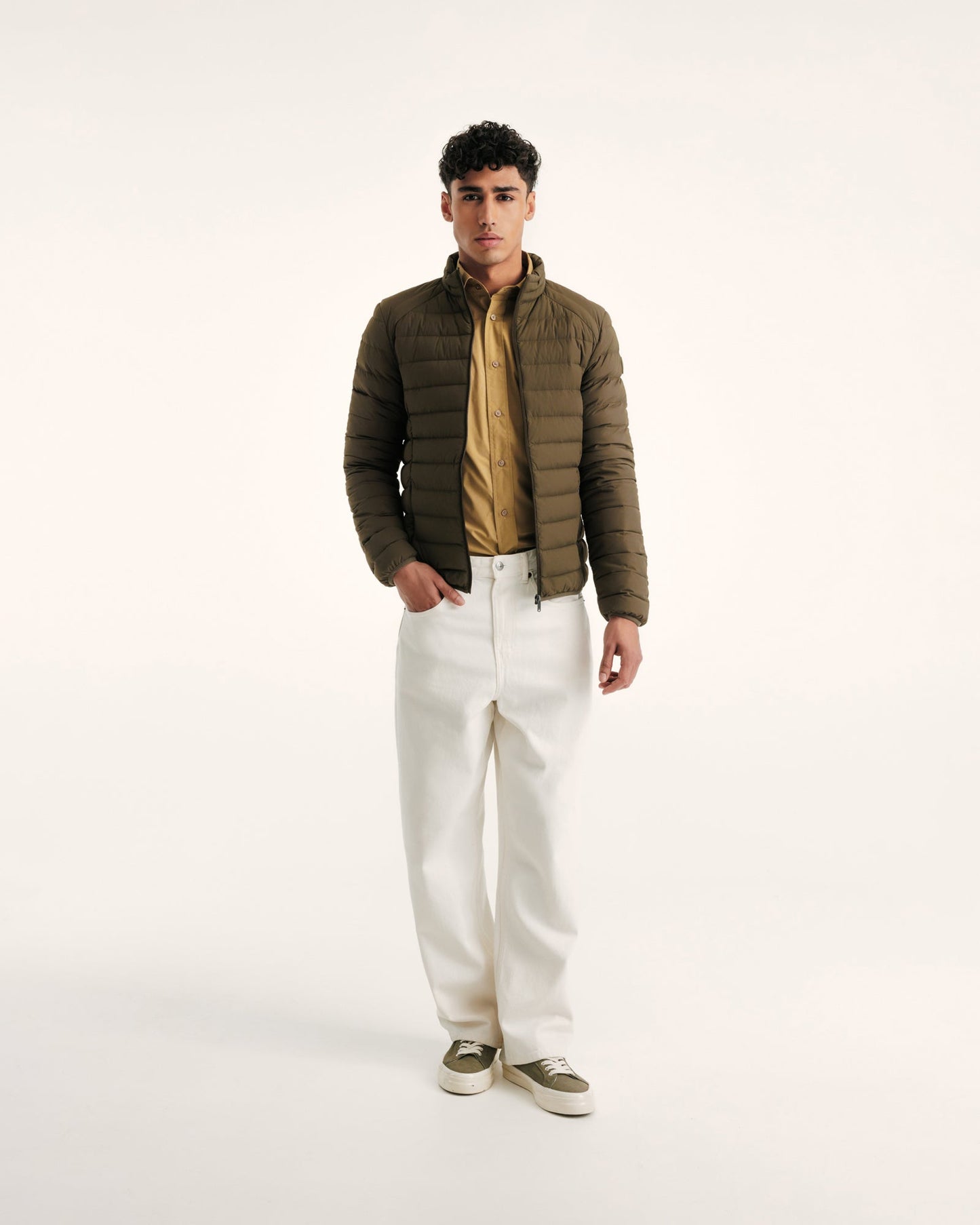 Doudoune légère stretch Army Aragon